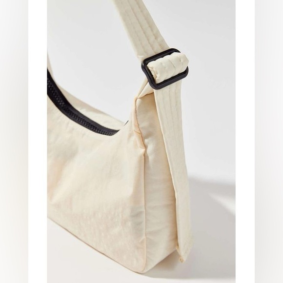 BAGGU Mini Nylon Shoulder Bag- Ivory - Picture 5 of 5
